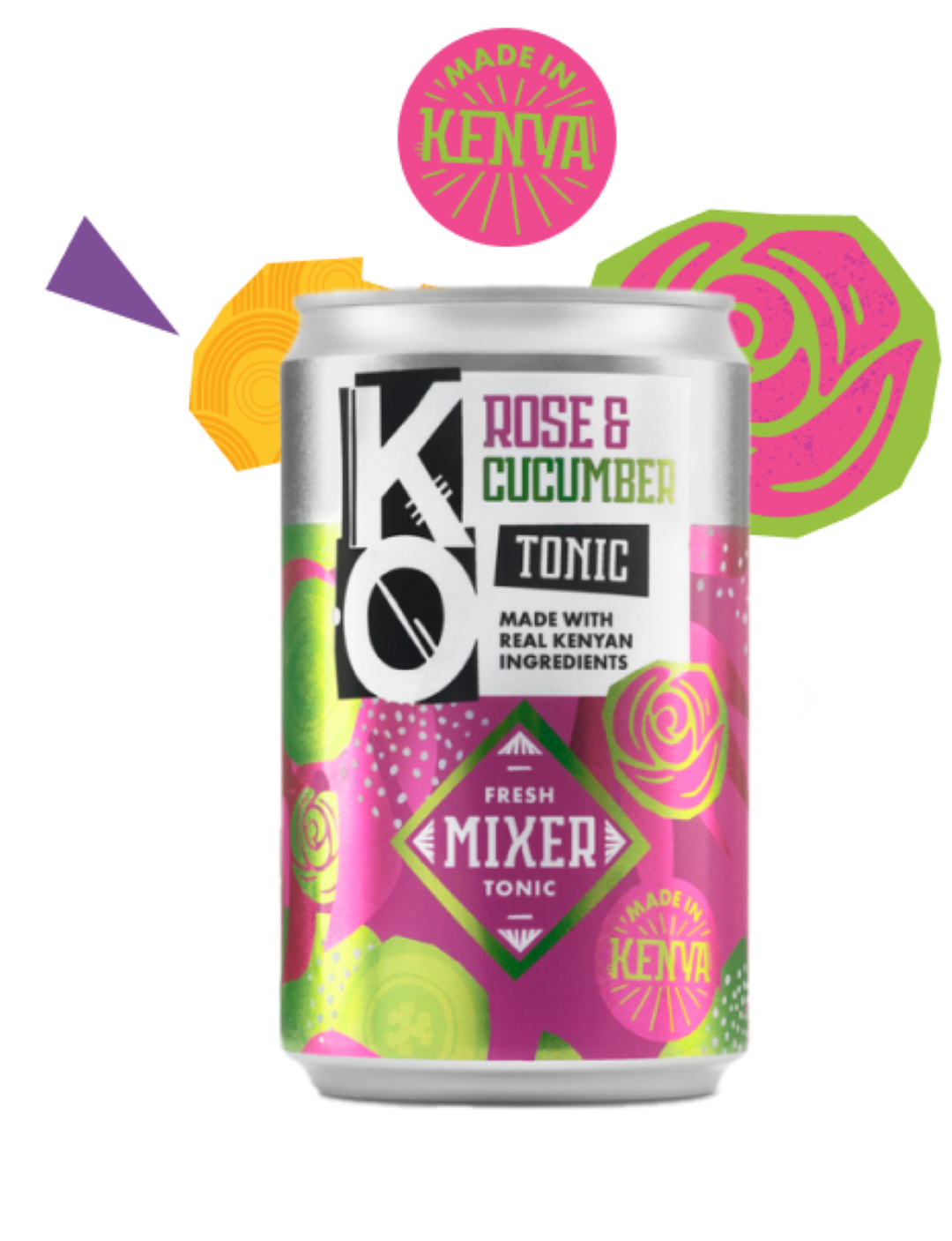 KO ROSE AND CUCUMBER TONIC 200ML CAN